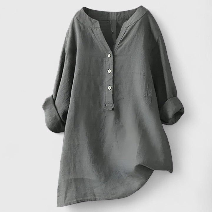 Elanor | Elegantes Knopfleistenhemd