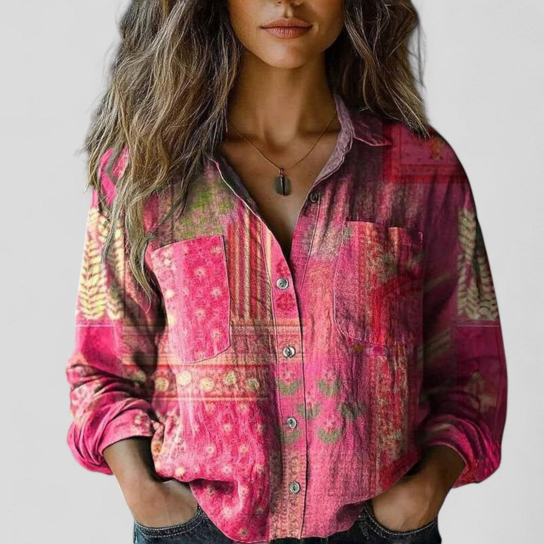 Ashley | Bequemes Blusen-Shirt