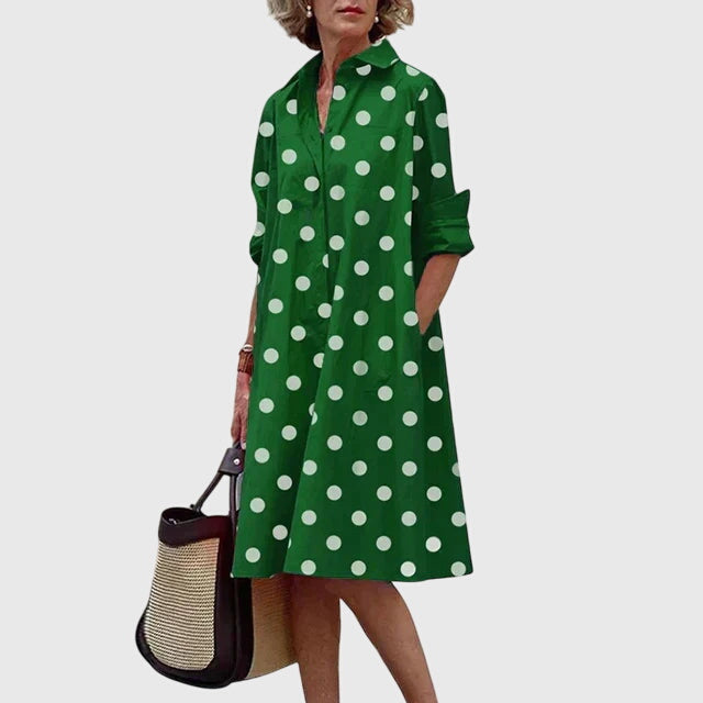 Corrine | Elegantes Kleid mit Taschen