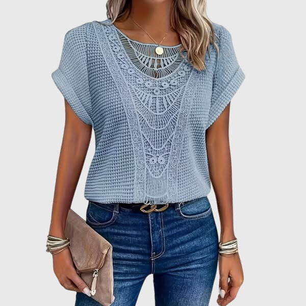 Elaine | Elegante Ibiza-Stil Bluse