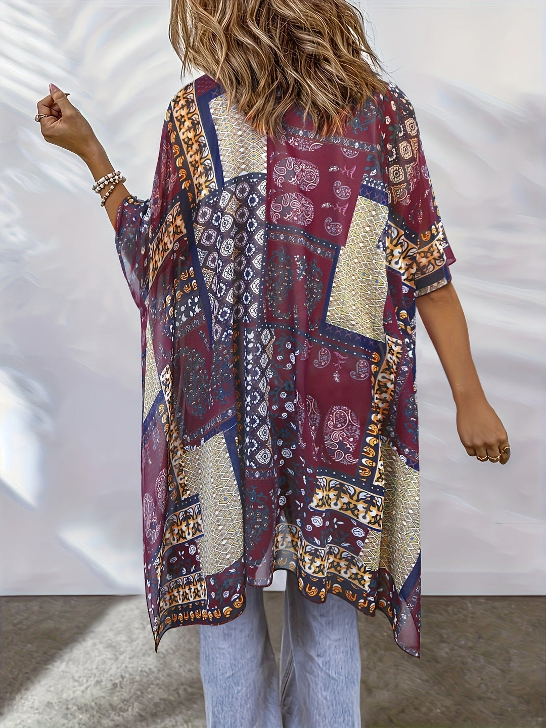 Audrey | Bohemian Langer Cardigan