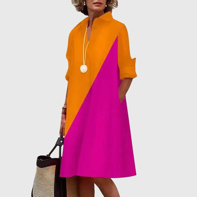 Corrine | Elegantes Kleid mit Taschen
