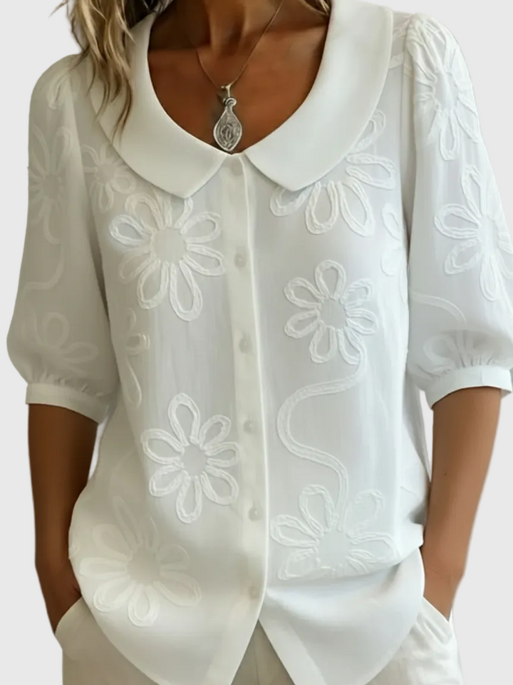 Vinica | Elegante florale, leichte Bluse