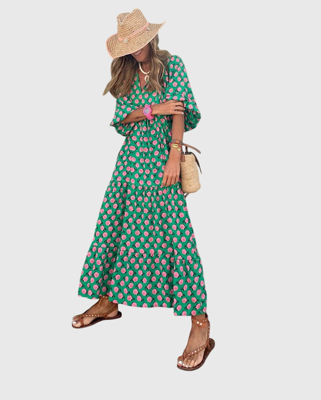 Billie | Boho Maxikleid