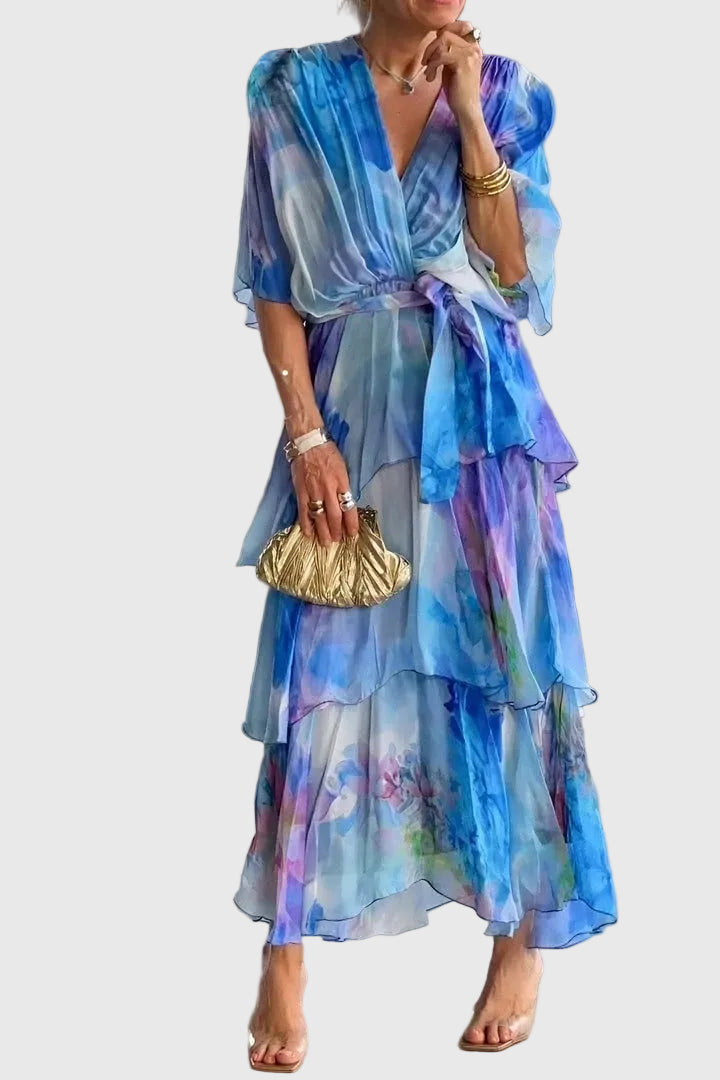Alice | Elegantes Bohemian-Maxikleid