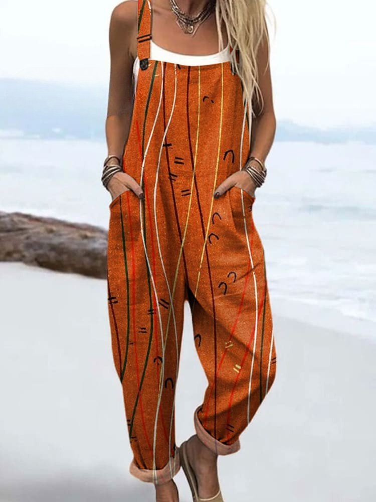 Künstlerischer Jumpsuit