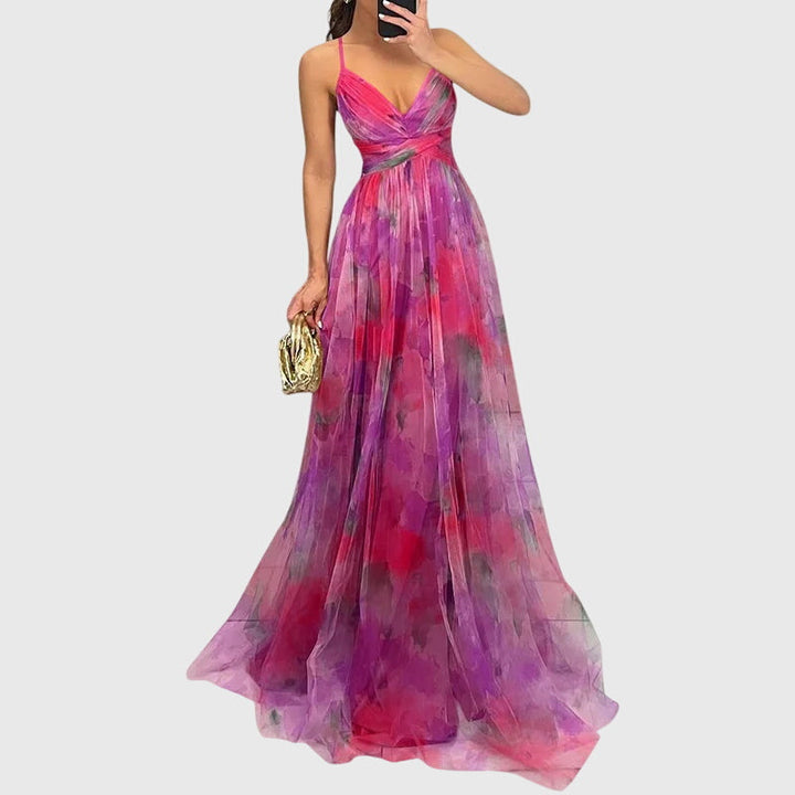 Gretchen | Florales Maxikleid
