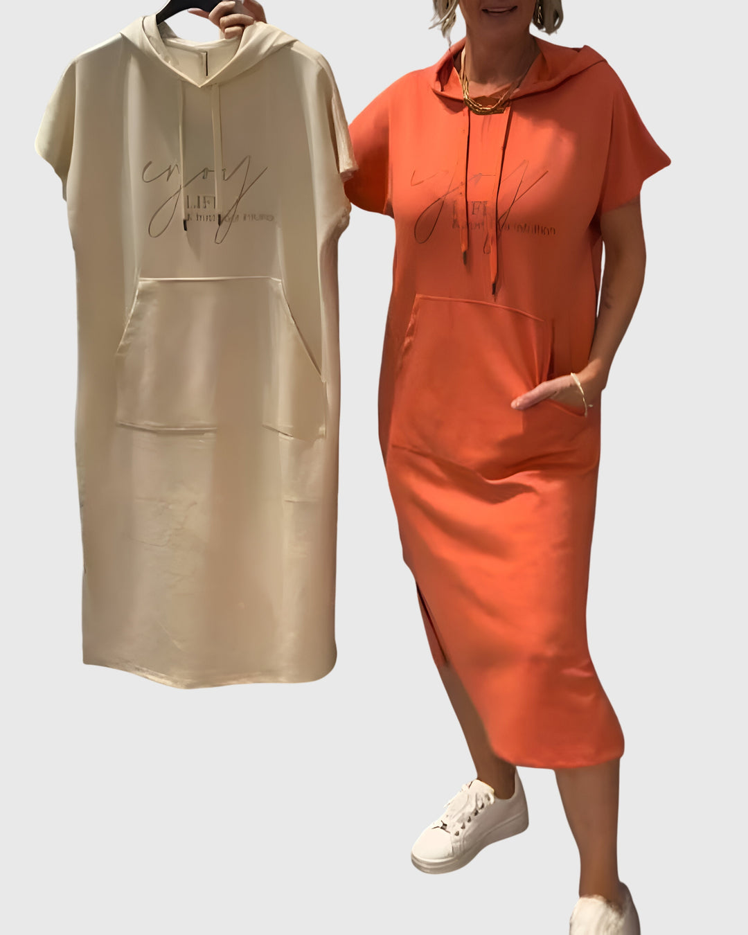 Beverly | Lässiges Hoodie-Kleid