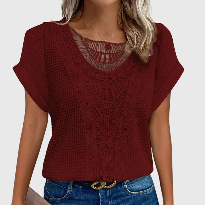 Elaine | Elegante Ibiza-Stil Bluse