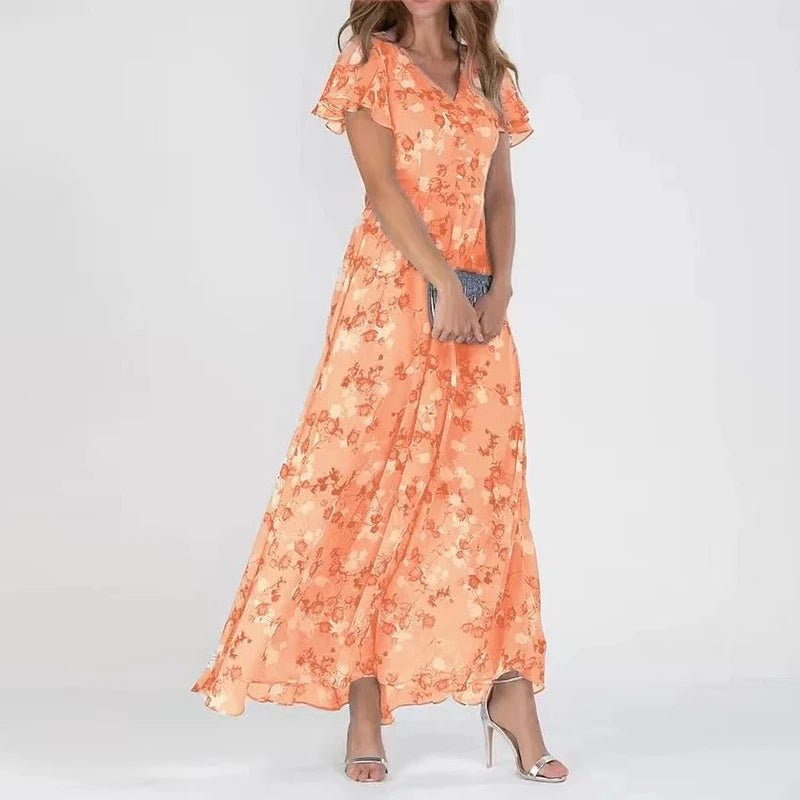 Zuri | Glamouröses Bauchbedeckendes Kleid