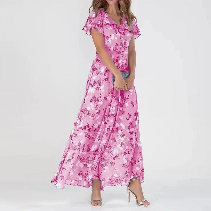 Zuri | Glamouröses Bauchbedeckendes Kleid