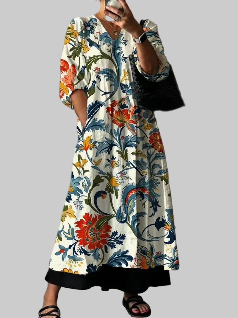 Tiana | Elegantes Kleid mit Print