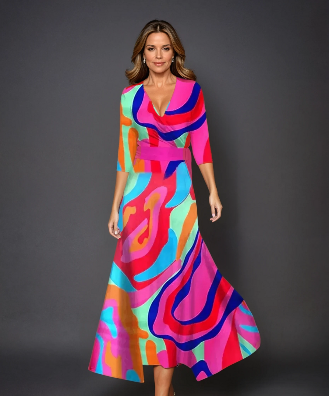 Patricia | Schickes Kleid mit Blumenmuster