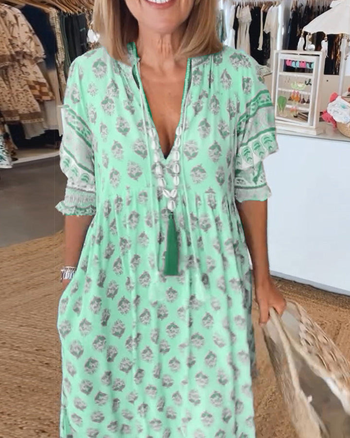 Verity | Bohemian Kleid