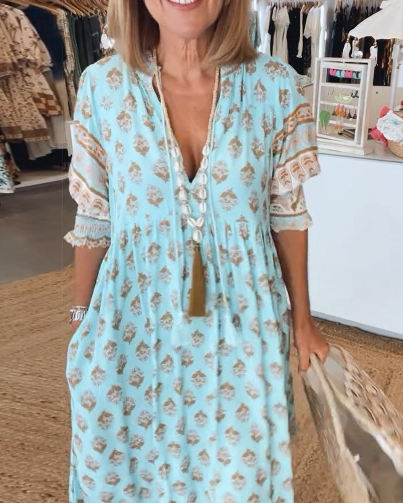 Verity | Bohemian Kleid