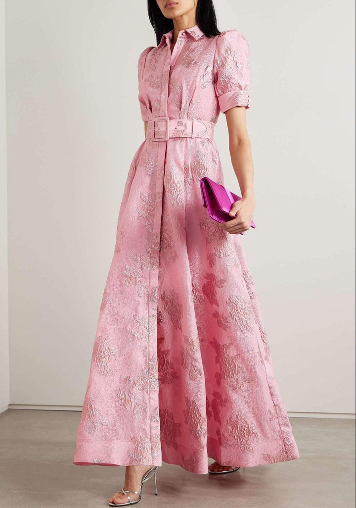 Anabella  | Kleid mit kurzen Puffärmeln