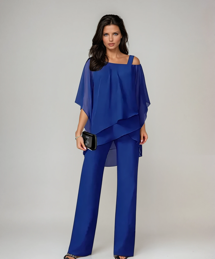 Anne | Elegantes Zweiteiliges Set mit fließender Silhouette