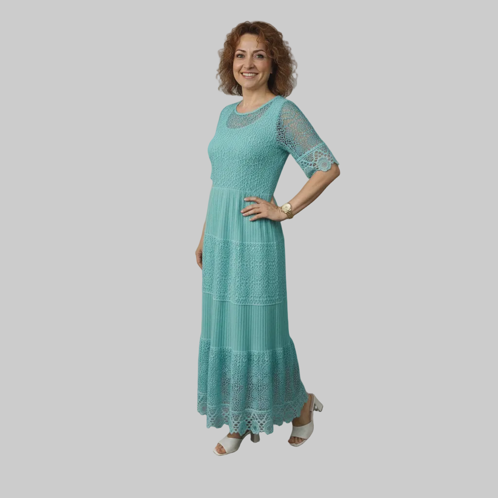 Camille | Spitzen-Detail Kleid