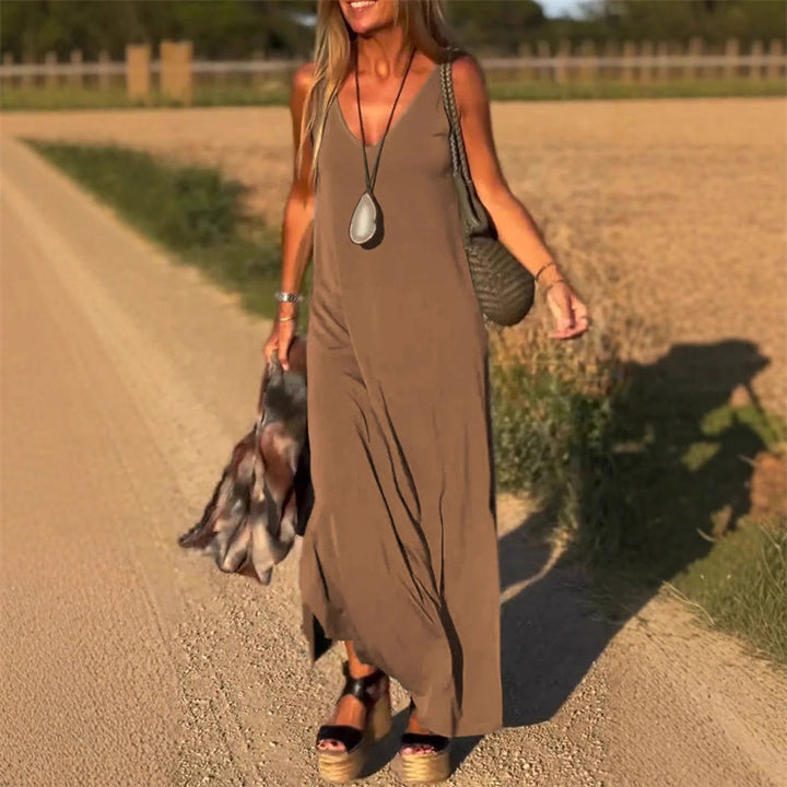 Selma | Entspanntes ärmelloses Kleid