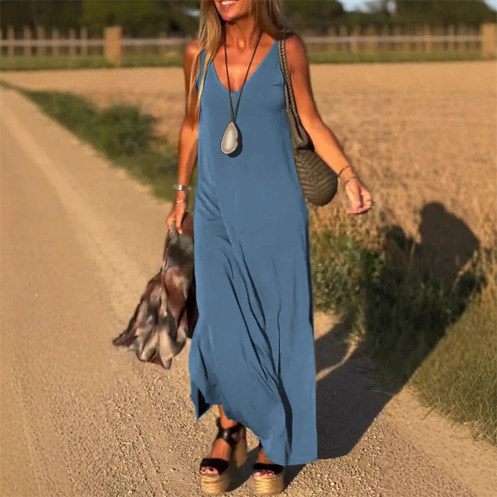 Selma | Entspanntes ärmelloses Kleid