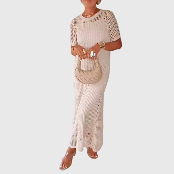 Adeline | Cut-Out Lange Maxi-Kleid + Gratis Innenkleid