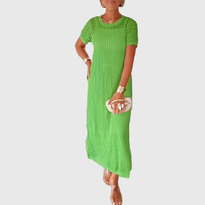 Adeline | Cut-Out Lange Maxikleid + Kostenloses Unterkleid