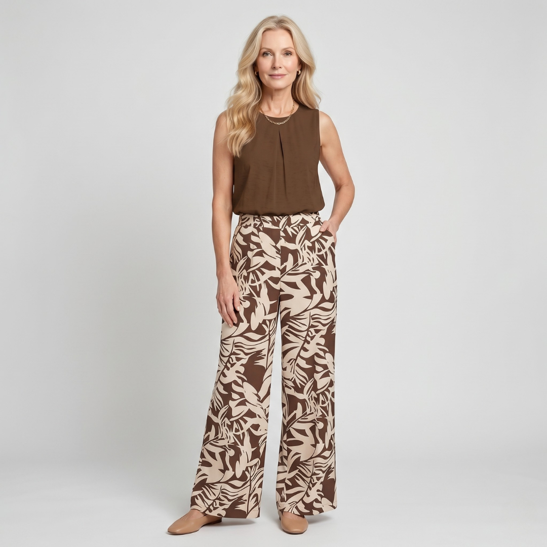 Shelby | Pflanzenmuster Zwei-Teile Set